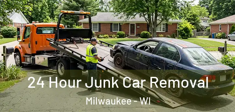 24 Hour Junk Car Removal Milwaukee - WI