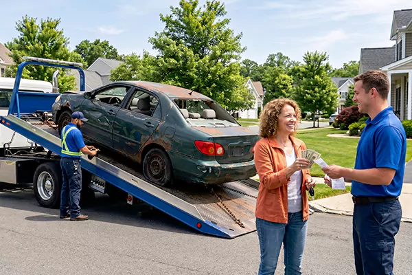 24 Hour Junk Car Removal in Milwaukee, WI