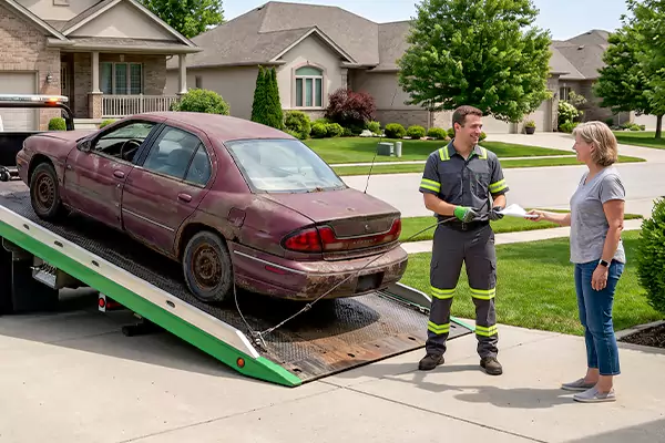 Junk Car Disposal in Milwaukee, WI