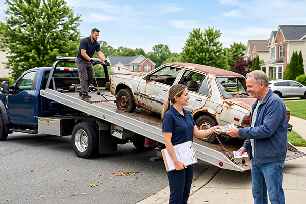 Junk Car Pick Up in Milwaukee, WI