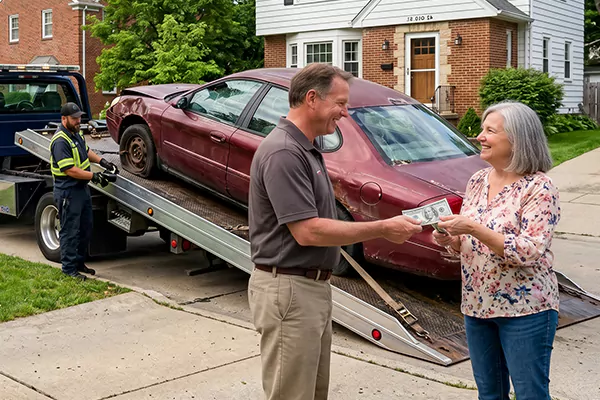 Junk Car Towing in Milwaukee, WI