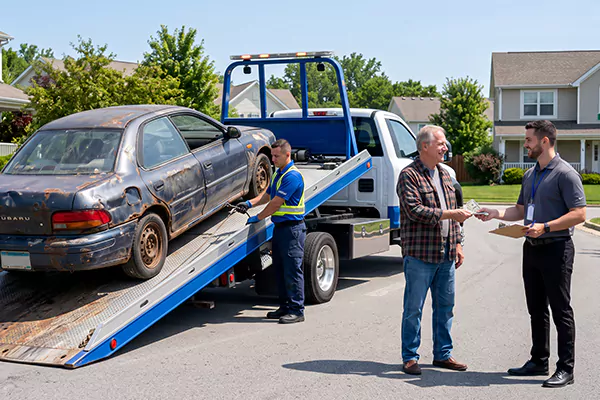 Junk Cars For Cash Pick Up in Milwaukee, WI