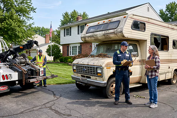 Junk RV Removal in Milwaukee, WI