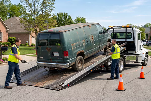 Junk Van Removal in Milwaukee, WI