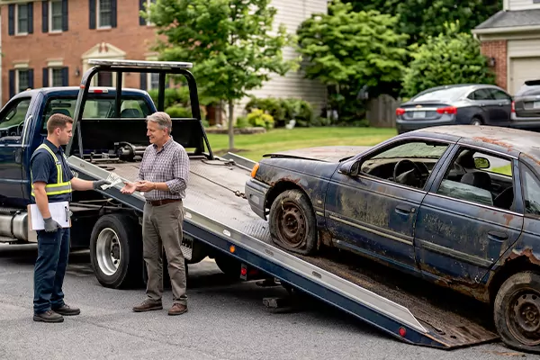 Junk Vehicle Removal in Milwaukee, WI