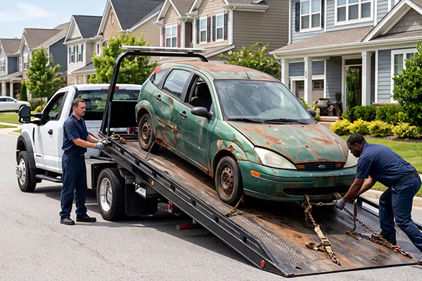 No Title Junk Car Removal in Milwaukee, WI