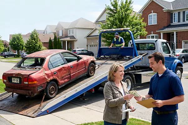 Old Car Removal in Milwaukee, WI