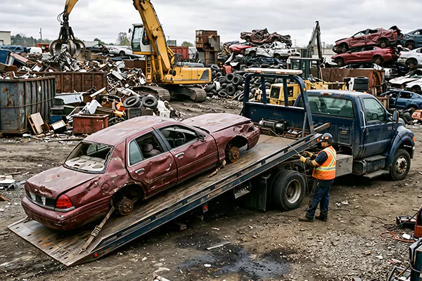 Scrap Car Removal in Milwaukee, WI