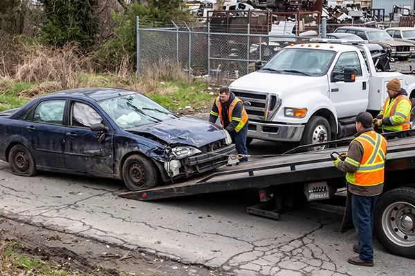 Wrecked Car Removal in Milwaukee, WI