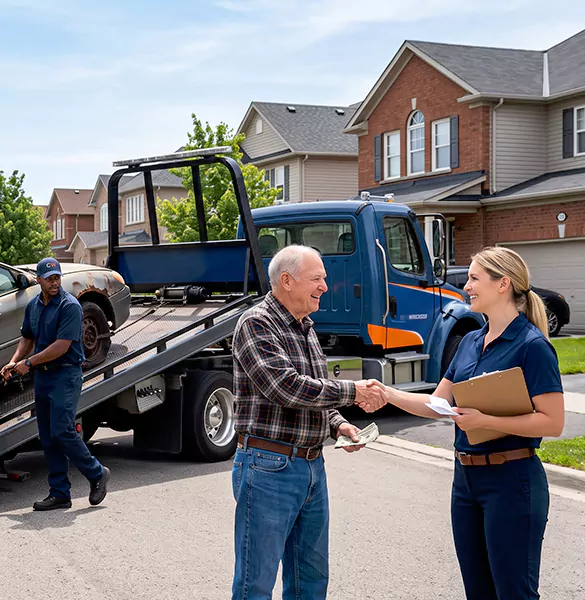 Premier junk cars for cash pick up: your trusted same day car collection service in Milwaukee, WI
