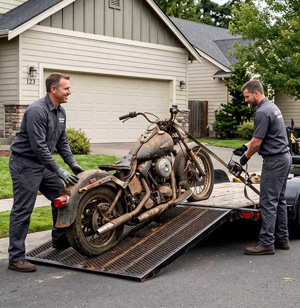 Trusted Junk Motorcycle Removal Service in Milwaukee, WI