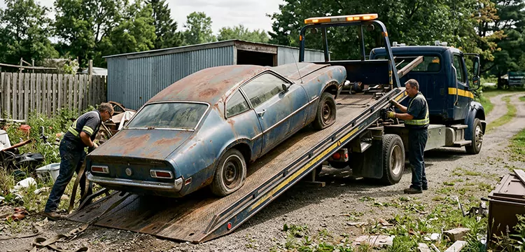24 Hour Non-Running Junk Car Removal in Milwaukee