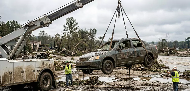 Flood Damaged Car Removal for Cash in Milwaukee