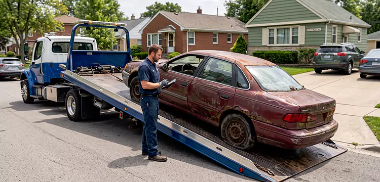 Non-Running Junk Vehicle Removal in Milwaukee