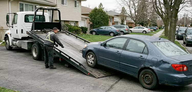 Same-Day Salvage Car Pickup in Milwaukee