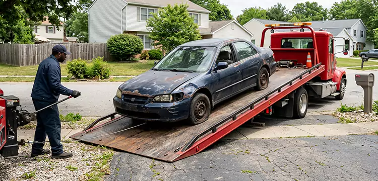 Same-Day Old Junk Car Removal in Milwaukee
