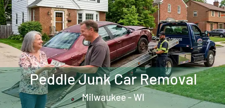 Peddle Junk Car Removal Milwaukee - WI
